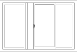 3 Panel Sliding Patio Door