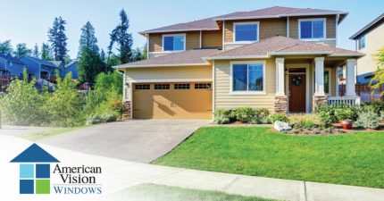Photo of nice home with AVW logo in bottom left corner
